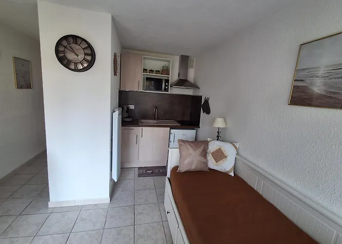 Studio Grazel Jardin Ensoleille Avec Piscine Et Clim Classe 1 Etoile 그륏상