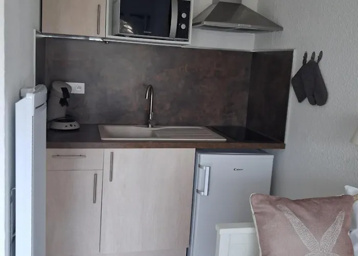 아파트 Studio Grazel Jardin Ensoleille Avec Piscine Et Clim Classe 1 Etoile 그륏상